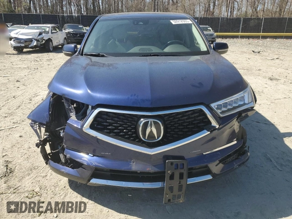 2018 Acura MDX w/Technology Pkg with VIN 5J8YD4H51JL003134, listed as a Copart auction lot 50912905 with 63,203 mi miles and Salvage Title. Bid and sale history available at carsss.com. Image 5.