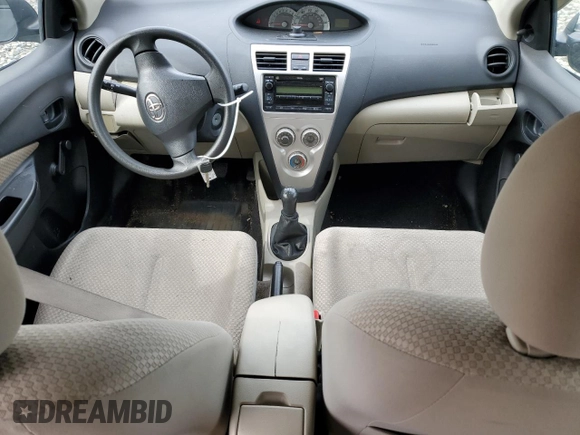 2008 Toyota Yaris with VIN JTDBT923784013411, listed as a Copart auction lot 51851675 with 172,196 mi miles and Salvage Title. Bid and sale history available at carsss.com. Image 8.