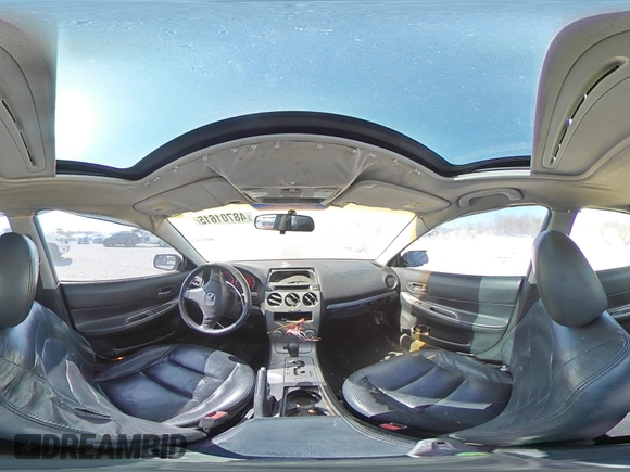 2005 Mazda 6 Sport S with VIN 1YVHP80D855M02983, listed as a Copart auction lot 48701615 with 317,234 mi miles and Salvage Title. Bid and sale history available at DreamBid. Image 13.