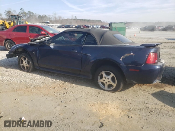 2002 Ford Mustang Deluxe с VIN 1FAFP44432F111089, выставлен на аукционе Copart как лот 44249385 с пробегом Не указан миль и Списание • Salvage title. История ставок и продаж доступна на DreamBid. Изображение 2.