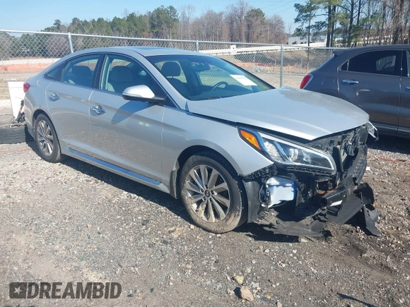 2017 Hyundai Sonata Sport with VIN 5NPE34AF8HH569247, listed as a IAAI auction lot 41494824 with 98,066 mi miles and . Bid and sale history available at DreamBid. Image 1.