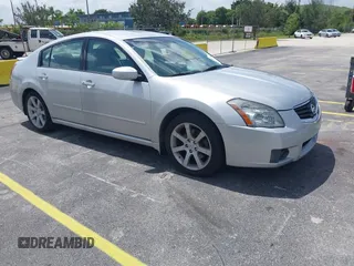 2007 Nissan Maxima SE with VIN 1N4BA41E17C815748, listed as a IAAI auction lot 42701936 with 143,707 mi miles and . Bid and sale history available at DreamBid. Image 1.
