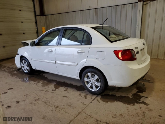 2011 Kia Rio LX with VIN KNADH4A3XB6941933, listed as a Copart auction lot 49891815 with 145,414 mi miles and Salvage Title. Bid and sale history available at carsss.com. Image 2.