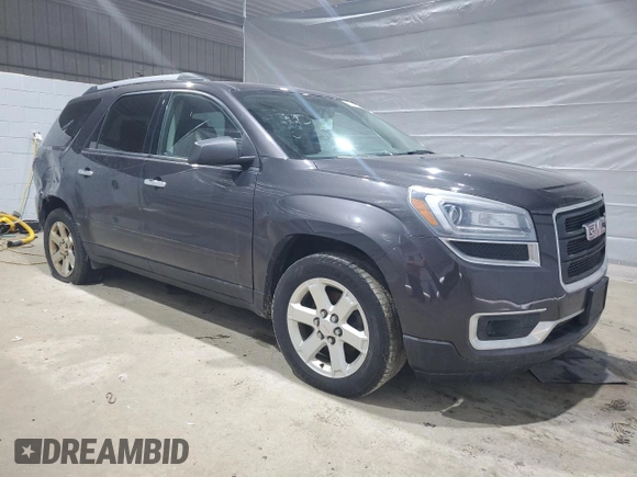 2014 GMC Acadia SLE with VIN 1GKKVPKD7EJ344885, listed as a Copart auction lot 47131695 with 151,630 mi miles and Salvage title. Bid and sale history available at DreamBid. Image 4.