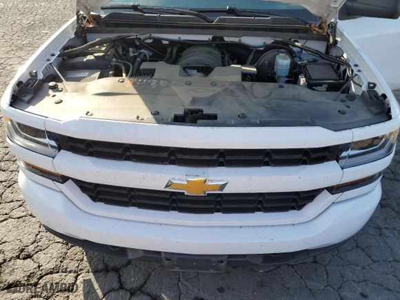 2018 Chevrolet Silverado 1500 Custom with VIN 1GCRCPECXJZ381377, listed as a Copart auction lot 86762314 with 64,832 mi miles and Salvage Title. Bid and sale history available at carsss.com. Image 11.