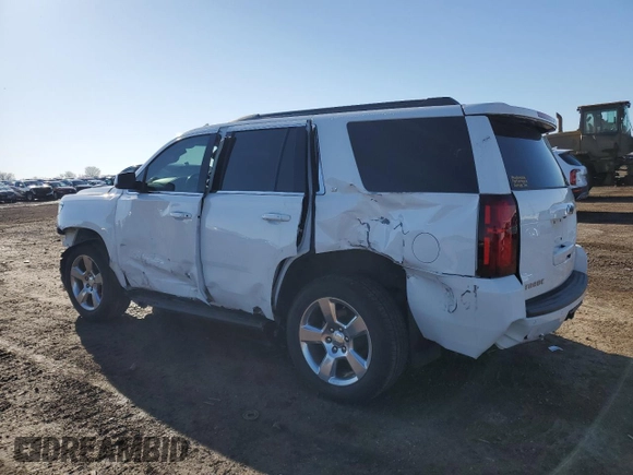 2016 Chevrolet Tahoe LT with VIN 1GNSKBKC6GR297374, listed as a Copart auction lot 46936935 with Not Provided miles and Salvage Title. Bid and sale history available at DreamBid. Image 2.