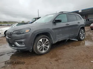 2022 Jeep Cherokee Limited z VIN 1C4PJMDN2ND529362, wystawiony jako Copart lot #55704145 z przebiegiem 24 950 mil mil oraz Szkoda całkowita • Salvage title. Historia ofert i sprzedaży dostępna na DreamBid. Obrazek 1.