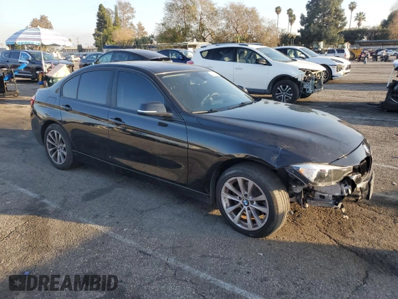 2016 BMW 3 Series 320i with VIN WBA8A9C55GK618356, listed as a Copart auction lot 44020085 with 0 mi miles and Clean Title. Bid and sale history available at carsss.com. Image 4.