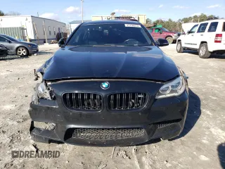 2015 BMW M5 with VIN WBSFV9C57FD594703, listed as a Copart auction lot 37756913 with 165,305 mi miles. Bid and sale history available at carsss.com. Image 5.