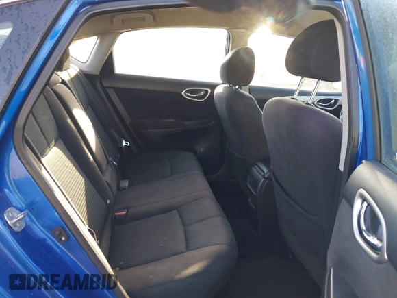 2015 Nissan Sentra S with VIN 3N1AB7AP9FY266606, listed as a IAAI auction lot 41983060 with 105,317 mi miles. Bid and sale history available at carsss.com. Image 8.