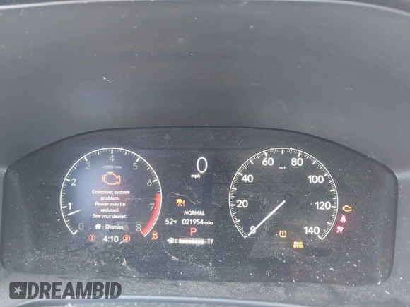 2025 Honda CR-V EX-L with VIN 2HKRS4H70SH402648, listed as a IAAI auction lot 41634883 with 21,954 mi miles and . Bid and sale history available at DreamBid. Image 7.