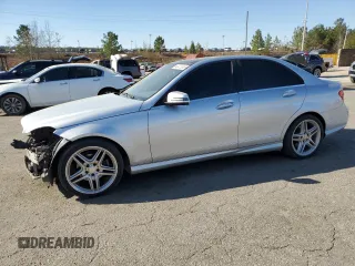 2013 Mercedes-Benz C-Class C 250 Sport with VIN WDDGF4HB5DR300330, listed as a Copart auction lot 49473955 with 246,449 mi miles and Salvage Title. Bid and sale history available at carsss.com. Image 1.