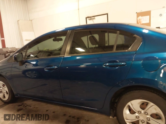 2015 Honda Civic Sedan LX with VIN 2HGFB2F51FH558237, listed as a IAAI auction lot 41986522 with 122,414 mi miles. Bid and sale history available at carsss.com. Image 15.
