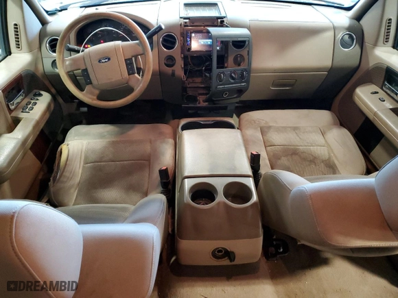 2005 Ford F-150 XLT with VIN 1FTPW12575FA40897, listed as a Copart auction lot 49133655 with 192,370 mi miles and Salvage Title. Bid and sale history available at carsss.com. Image 8.