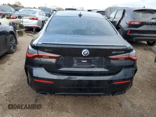 2023 BMW 4 Series M440i xDrive with VIN WBA13AR09PCM73339, listed as a Copart auction lot 74730934 with 13,704 mi miles and Salvage Title. Bid and sale history available at DreamBid. Image 6.