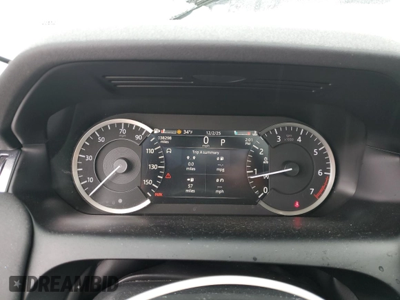 2022 Land Rover Discovery Sport S with VIN SALCJ2FX6NH911557, listed as a Copart auction lot 43249865 with 38,298 mi miles and Salvage Title. Bid and sale history available at carsss.com. Image 9.