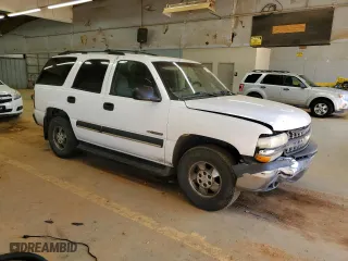 2003 Chevrolet Tahoe LS with VIN 1GNEC13V33R281647, listed as a Copart auction lot 44338795 with 345,627 mi miles and Salvage Title. Bid and sale history available at carsss.com. Image 4.