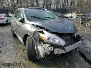 2016 Nissan Murano S with VIN 5N1AZ2MH2GN104231, listed as a Copart auction lot 45402905 with 0 mi miles and Salvage Title. Bid and sale history available at carsss.com. Image 12.