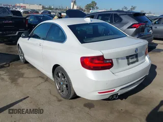 2016 BMW 2 Series 228i with VIN WBA1F9C59GV545980, listed as a IAAI auction lot 42515279 with 59,525 mi miles and . Bid and sale history available at DreamBid. Image 3.