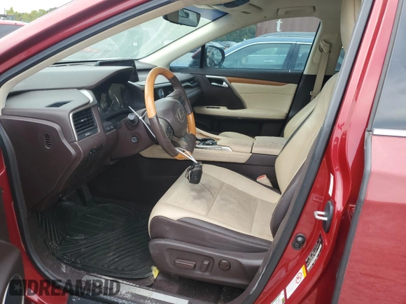 2016 Lexus RX 350 with VIN 2T2ZZMCA2GC028158, listed as a Copart auction lot 69611244 with 195,879 mi miles and Salvage Title. Bid and sale history available at DreamBid. Image 7.
