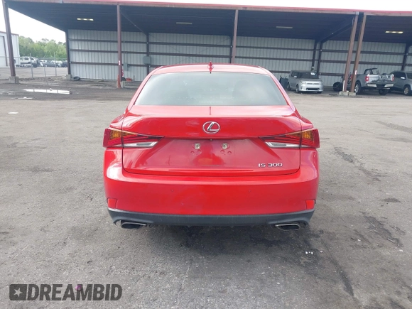 2018 Lexus IS with VIN JTHBA1D27J5064532, listed as a IAAI auction lot 41976607 with 95,140 mi miles. Bid and sale history available at carsss.com. Image 16.