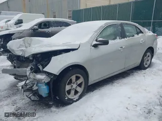 2013 Chevrolet Malibu LS with VIN 1G11B5SA3DF292935, listed as a IAAI auction lot 41610659 with 127,270 mi miles. Bid and sale history available at carsss.com. Image 2.