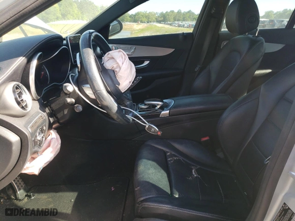 2015 Mercedes-Benz C-Class C 300 with VIN 55SWF4JB4FU088835, listed as a Copart auction lot 48181675 with 71,958 mi miles and Salvage Title. Bid and sale history available at carsss.com. Image 7.