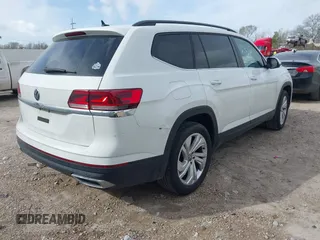 2023 Volkswagen Atlas SE with VIN 1V2WP2CA1PC514131, listed as a IAAI auction lot 41730209 with 37,277 mi miles and . Bid and sale history available at DreamBid. Image 4.