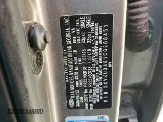 2012 Kia Sorento EX with VIN 5XYKU3A61CG288451, listed as a Copart auction lot 48953075 with 134,410 mi miles and Salvage Title. Bid and sale history available at carsss.com. Image 12.