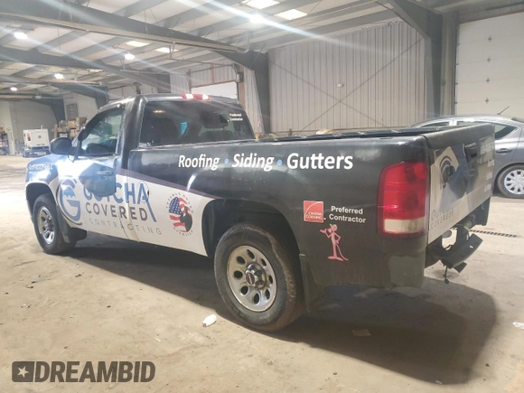 2011 GMC Sierra 1500 with VIN 1GTN2VEA5BZ112595, listed as a Copart auction lot 43603965 with 141,038 mi miles and Salvage Title. Bid and sale history available at DreamBid. Image 2.
