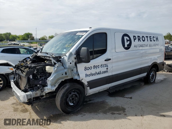 2019 Ford Transit Passenger XL with VIN 1FBZX2YG1KKB55622, listed as a Copart auction lot 52352464 with 111,415 mi miles and Salvage title. Bid and sale history available at DreamBid. Image 1.