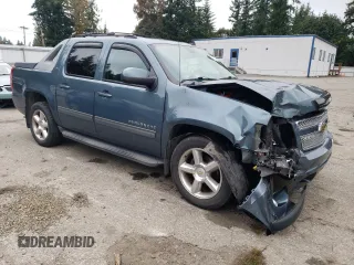 2011 Chevrolet Avalanche LT with VIN 3GNTKFE34BG369222, listed as a Copart auction lot 71200534 with 107,645 mi miles and Salvage Title. Bid and sale history available at DreamBid. Image 4.