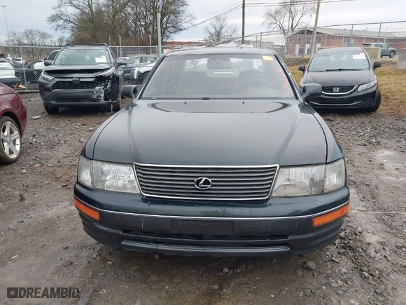 1996 Lexus LS 400 with VIN JT8BH22F3T0063272, listed as a IAAI auction lot 41466981 with 182,291 mi miles. Bid and sale history available at carsss.com. Image 6.