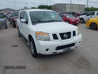2010 Nissan Armada SE z VIN 5N1BA0ND3AN604093, wystawiony jako IAAI lot #42304979 z przebiegiem 225 491 mil mil oraz . Historia ofert i sprzedaży dostępna na DreamBid. Obrazek 1.
