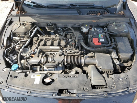 2019 Honda Accord Sedan LX 1.5T with VIN 1HGCV1F10KA013298, listed as a Copart auction lot 44006365 with 93,602 mi miles and Salvage Title. Bid and sale history available at carsss.com. Image 11.