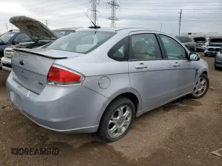 2008 Ford Focus SE with VIN 1FAHP35N98W251036, listed as a Copart auction lot 50370435 with 89,144 mi miles and Clean Title. Bid and sale history available at carsss.com. Image 3.