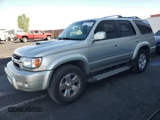 2001 Toyota 4Runner SR5 z VIN JT3GN86R810198403, wystawiony jako Copart lot #61827555 z przebiegiem 304 370 mil mil oraz Czysty tytuł • Clean title. Historia ofert i sprzedaży dostępna na DreamBid. Obrazek 1.