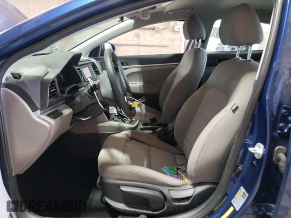2019 Hyundai Elantra SE with VIN 5NPD74LF0KH482902, listed as a Copart auction lot 54088415 with 63,592 mi miles and Clean Title. Bid and sale history available at DreamBid. Image 7.