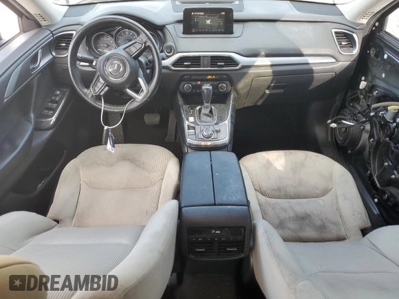 2016 Mazda CX-9 Sport with VIN JM3TCABY6G0125731, listed as a Copart auction lot 86962634 with 106,171 mi miles and Salvage Title. Bid and sale history available at carsss.com. Image 8.