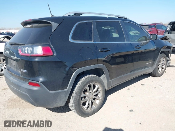 2019 Jeep Cherokee Latitude Plus with VIN 1C4PJLLB4KD312411, listed as a IAAI auction lot 41677041 with 82,802 mi miles and . Bid and sale history available at DreamBid. Image 4.
