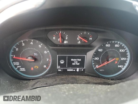 2018 Chevrolet Malibu LT with VIN 1G1ZD5ST1JF197512, listed as a Copart auction lot 57659425 with 160,000 mi miles and Salvage title. Bid and sale history available at DreamBid. Image 9.
