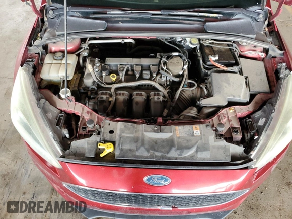 2015 Ford Focus SE with VIN 1FADP3F2XFL342222, listed as a Copart auction lot 48986705 with 138,049 mi miles and Salvage Title. Bid and sale history available at carsss.com. Image 13.