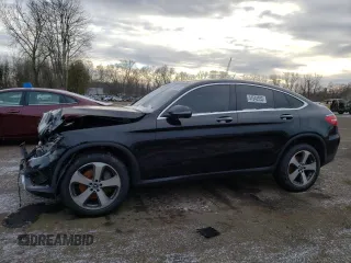 2019 Mercedes-Benz GLC with VIN WDC0J4KB6KF581663, listed as a Copart auction lot 41543555 with 77,729 mi miles and Salvage Title. Bid and sale history available at carsss.com. Image 1.