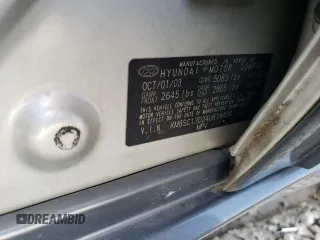 2004 Hyundai Santa Fe GLS with VIN KM8SC13D24U618404, listed as a Copart auction lot 78476564 with 137,211 mi miles and Salvage Title. Bid and sale history available at carsss.com. Image 13.