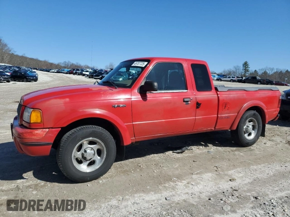 2001 Ford Ranger XL Fleet with VIN 1FTZR15E41TA76313, listed as a Copart auction lot 49707725 with 170,609 mi miles and Clean Title. Bid and sale history available at DreamBid. Image 1.