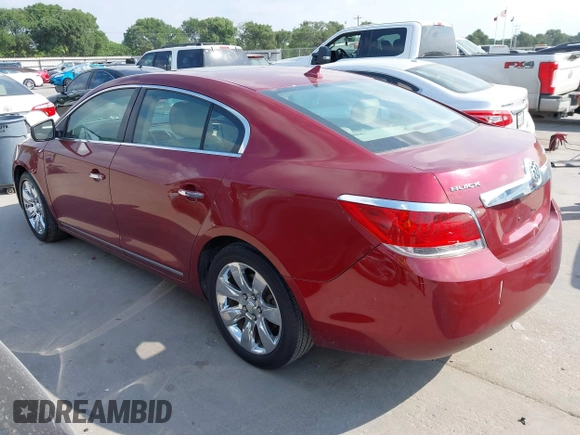 2010 Buick LaCrosse CXL with VIN 1G4GC5EG9AF170652, listed as a IAAI auction lot 42077187 with 189,508 mi miles. Bid and sale history available at carsss.com. Image 3.
