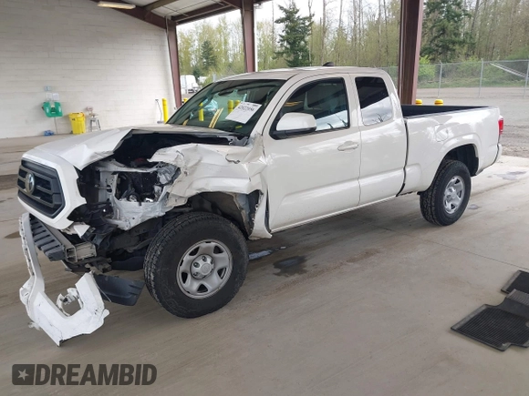 2021 Toyota Tacoma SR с VIN 3TYRX5GN8MT005858, выставлен на аукционе IAAI как лот 42022056 с пробегом 59 608 миль миль и . История ставок и продаж доступна на DreamBid. Изображение 2.