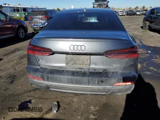 2021 Audi A6 Premium Plus with VIN WAUL2AF27MN072664, listed as a Copart auction lot 88597315 with 59,087 mi miles and Salvage Title. Bid and sale history available at carsss.com. Image 6.
