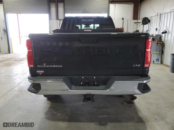 2024 Chevrolet Silverado 2500HD LTZ with VIN 1GC4YPE73RF104937, listed as a Copart auction lot 60918814 with 5,799 mi miles and Salvage Title. Bid and sale history available at carsss.com. Image 6.
