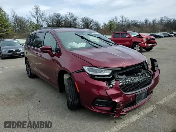 2021 Chrysler Pacifica Touring L z VIN 2C4RC3BG7MR567702, wystawiony jako Copart lot #51490415 z przebiegiem 62 689 mil mil oraz Szkoda całkowita • Salvage title. Historia ofert i sprzedaży dostępna na DreamBid. Obrazek 12.